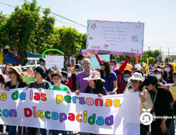 Caminata Inclusiva, “Día internacional de las personas con discapacidad”.